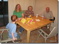 5th birthday with Grandma & Grandpa