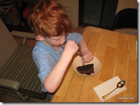 5th birthday with Grandma & Grandpa