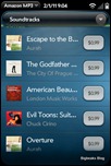 webOS Amazon MP3 Store
