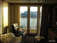 Stateroom: Living-room and verandah