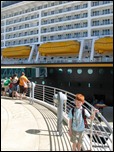 Observation deck at the Disney Cruise Line Terminal
