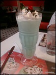 Mint Oreo Shake from Steak 'n Shake